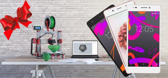 Смартфоны и 3D принтеры BQ