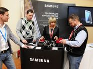 Демонстрация оборудования Samsung