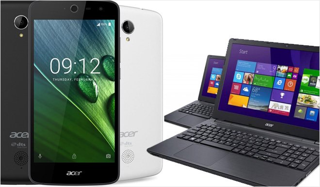 Промо по смартфонам Acer