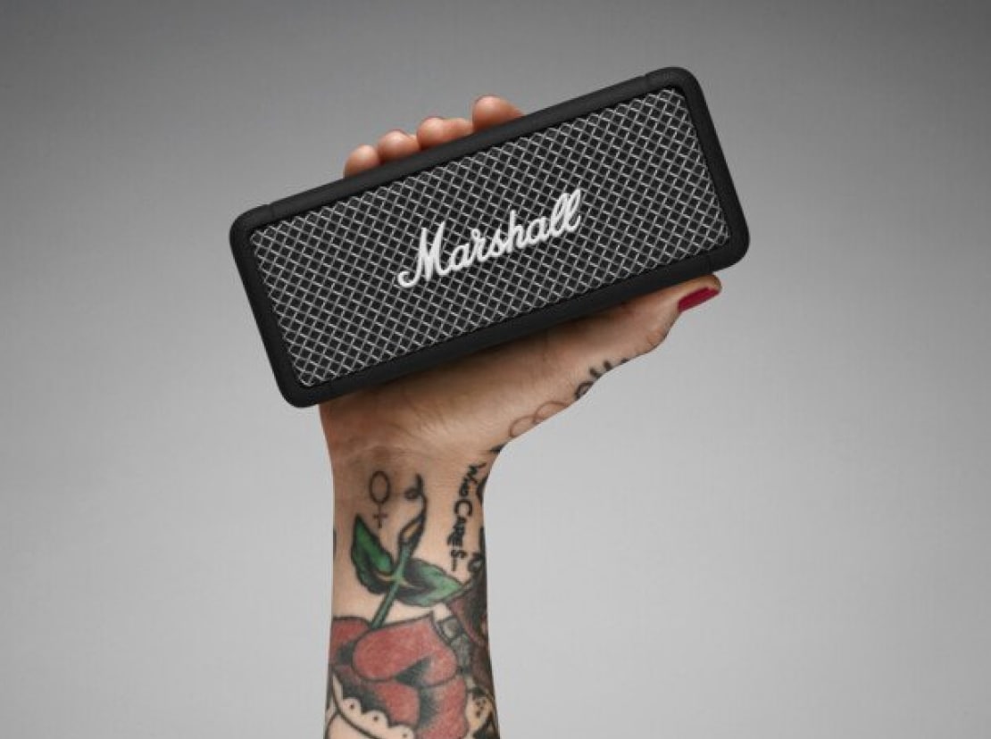 Акустика Marshall черная Emberton, черная