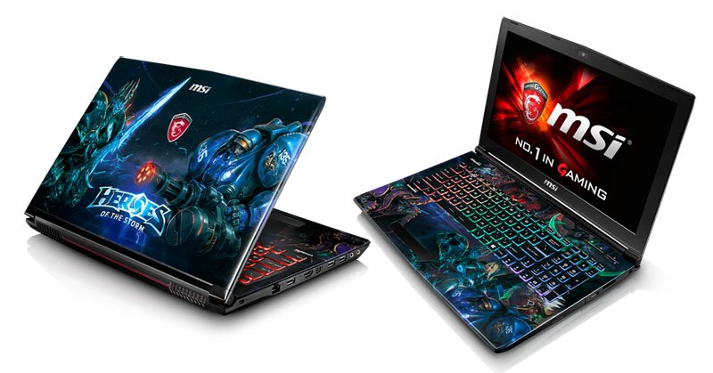 Ноутбук MSI GE62 Heroes edition